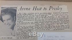 April 6 1957 Elvis Presley Concert Ticket Stub The Arena Philadelphia Pa