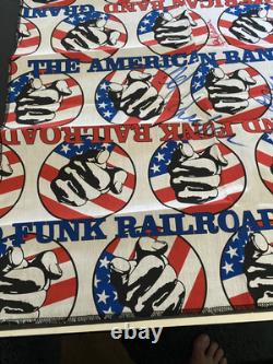 Autographed Bandanna Of Grand Funk Railroad And Concert Ticket Stub 1997 In DC