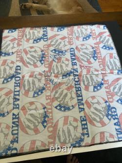 Autographed Bandanna Of Grand Funk Railroad And Concert Ticket Stub 1997 In DC