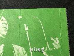 B. B. King (Live In Japan Taping) Sankei Hall Concert Ticket Stub Mar 6 1971 BB