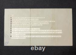 B. B. King (Live In Japan Taping) Sankei Hall Concert Ticket Stub Mar 6 1971 BB