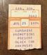 Bad Company 7th Us Showithblack Oak Rare Concert Ticket Stub Detroit, Mi 7/25/1974