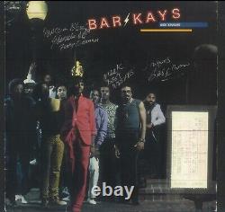 BAR-KAYS Nightcruising AUTOGRAPHED LP w 1997 CONCERT TICKET STUB on Front Cover