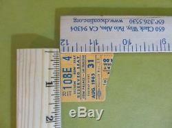 BEATLES 1965 CONCERT TICKET STUB with envelope. Cow Palace, San Francisco