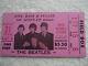 Beatles 1966 Original Concert Ticket Stub St. Louis, Mo Ex++