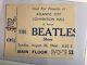Beatles Atlantic City Convention Hall August 30, 1964 Concert Ticket Stub