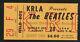 Beatles August 28, 1966 Dodger Stadium Concert Ticket Stub Z8