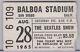 Beatles Balboa Stadium San Diego August 28, 1965 Concert Ticket Stub (#32647)