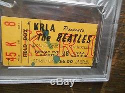 Beatles Original Concert Ticket Stub Psa #22570194,2nd To Last Concert