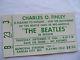 Beatles Original 1964 Concert Ticket Stub Hardly Seen $8.50 Kansas City