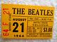 Beatles Original 1964 Concert Ticket Stub Seattle Ex+