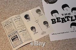 BEATLES Original 1964 CONCERT Ticket STUB Milwaukee Arena PSA plus program++