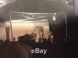 BEATLES Original 1964 Kansas City Concert Ticket Stub Framed