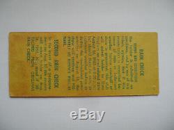 BEATLES Original 1965 CONCERT TICKET STUB Shea Stadium, NYC EX