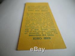 BEATLES Original 1965 CONCERT TICKET STUB Shea Stadium, NYC EX