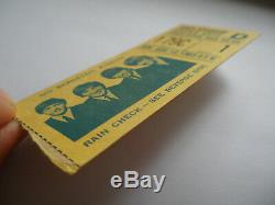 BEATLES Original 1965 CONCERT TICKET STUB Shea Stadium, NYC EX