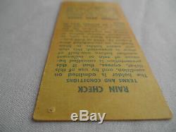 BEATLES Original 1965 CONCERT TICKET STUB Shea Stadium, NYC EX