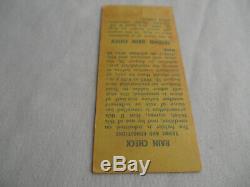 BEATLES Original 1965 CONCERT TICKET STUB Shea Stadium, NYC EX