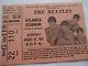 Beatles Original 1965 Concert Ticket Stub Atlanta Stadium