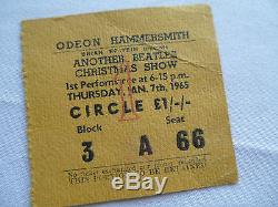 BEATLES Original CONCERT Ticket STUB Odeon Hammersmith, London