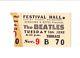 Beatles Ticket Stub Australian Tour Mebourne 2nd Concert 16th June 1964