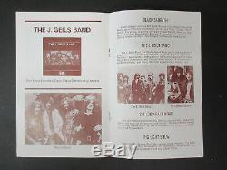 BLACK SABBATH Fillmore East 1971 Concert PROGRAM + TICKET Stub SMALL FACES Ozzy