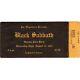 Black Sabbath & Sweathog Concert Ticket Stub Memphis 8/11/71 Paranoid Tour Rare