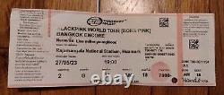 BLACKPINK Concert Ticket Stub and Souvenir CARD Bangkok, Thailand 5/27/2023