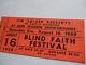 Blind Faith Original 1969 Concert Ticket Stub Clapton & Winwood