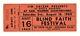 Blind Faith Original1969 Unused Concert Ticket Clapton & Winwood