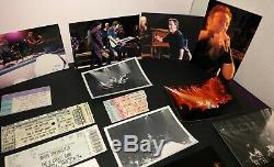 BRUCE SPRINGSTEEN Lot of 17 Concert Ticket Stubs and 32 Pictures from Concerts
