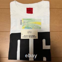 BTS 2014 LIVE TRILOGY Red Bullet Concert T-Shirt + Ticket Stub Half Ticket