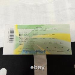 BTS 2014 LIVE TRILOGY Red Bullet Concert T-Shirt + Ticket Stub Half Ticket