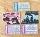 Butthole Surfers Concert Ticket Stub Lot (5) 1980s-1990s Acid Punk