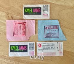 BUTTHOLE SURFERS concert ticket stub lot (5) 1980s-1990s acid punk