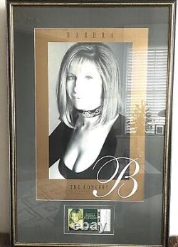 Barbra Streisand at MGM Grand Jan 1st 1994 The Concert Tour Poster and Ticket