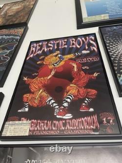 Beastie Boys Concert Poster. San Francisco. 9/17/04. With Ticket Stub