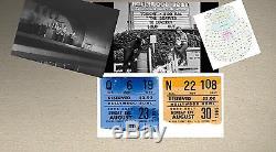 Beatles 1964 & 1965 BEATLES CONCERT TICKET STUBS FOR THEIR HISTORIC HOLLYWOOD