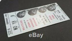 Beatles 1966 JFK STADIUM PHILADELPHIA CONCERT TICKET STUB Blue, JFK STADIUM