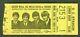 Beatles 1966 Washington Dc Stadium Concert Ticket Stub, Large Yellow