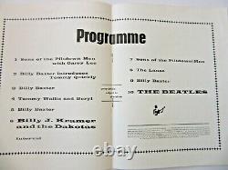 -Beatles-Concert Programme / Brochure plus Ticket Stub -UK Llandudno