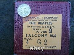 Beatles Concert Ticket Stub Bradford John Lennon`s 24th Birthday in 1964 VGC+