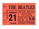 Beatles Concert Ticket Stub Seattle Coliseum Usher Portion Of Stub Nm