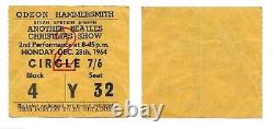 Beatles Concert Ticket Stubs 1963 1964 1965 John Paul George Ringo You Pick