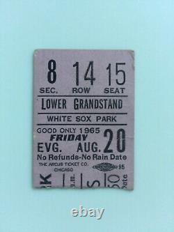 Beatles Concert Ticket stub in Very Good condition