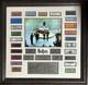 Beatles Replica Concert Ticket Stubs Commentators Display 33x34