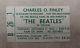 Beatles Sept. 17, 1964 Kansas City Concert Ticket Stub+ John Lennon Cork Stopper