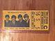 Beatles Shea Stadium Concert Ticket Stub And Piece Of Beatles Sheet