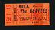 Beatles Vintage 1966 Dodger Stadium Concert Ticket Stub Los Angeles, California