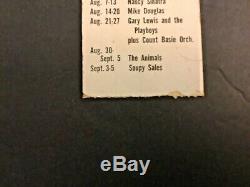 Beatles concert ticket stub John F Kennedy Stadium Aug. 16, 1966